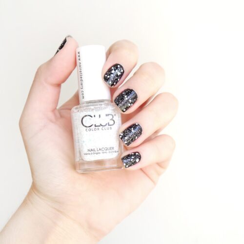 black-white-confetti-nails