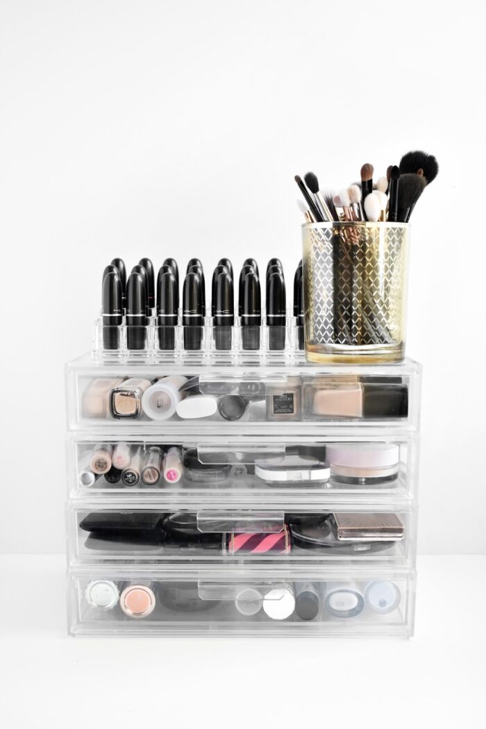 Makeup Storage Ideas From My Collection